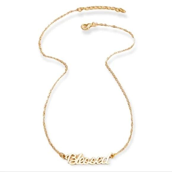 GOLD BLESSED UNISEX NECKLACE  - Picture 3 of 15